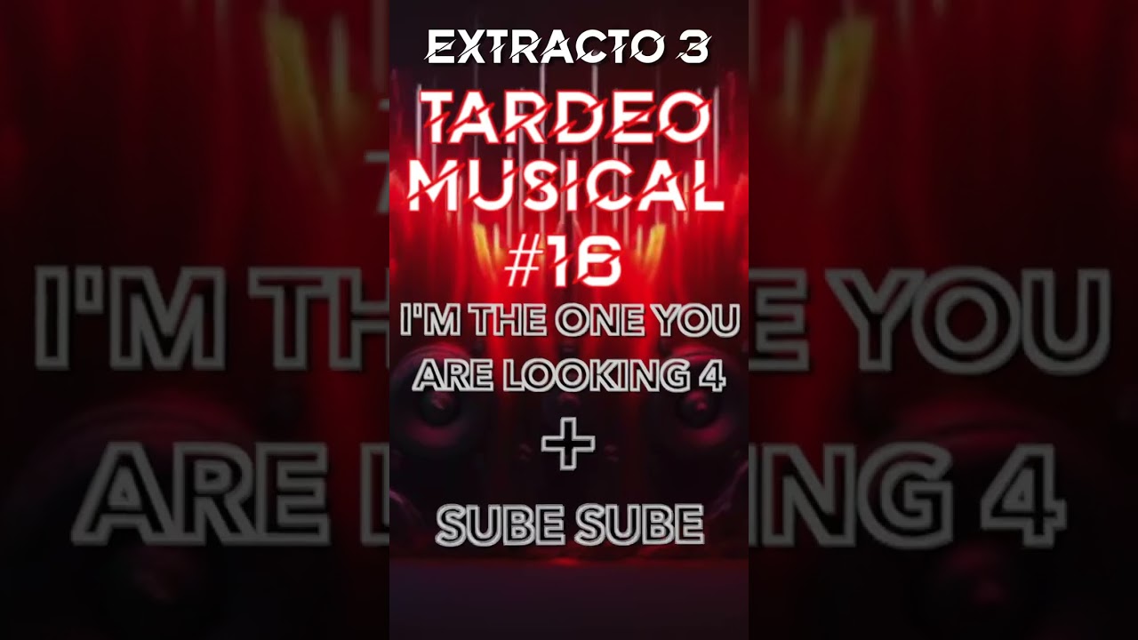 TARDEO MUSICAL #16 (6 Extractos).  Ya disponible en IVoox, Amazon Music y Apple podcast.