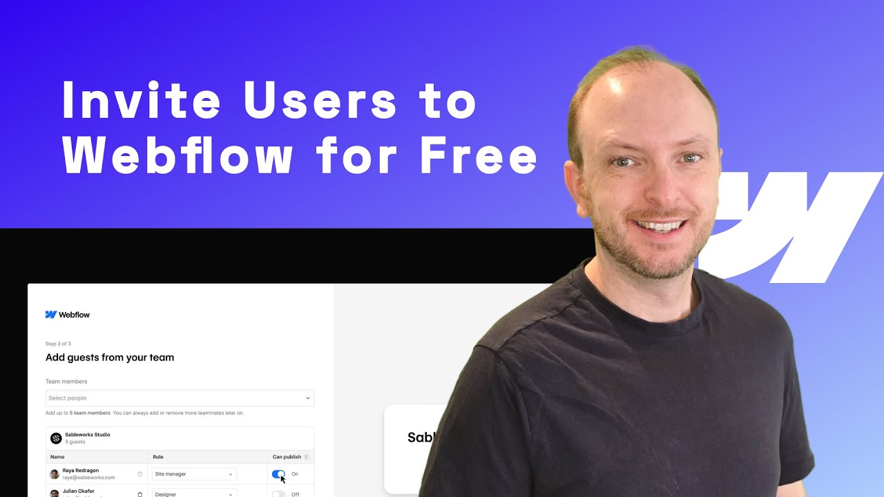 Webflow&rsquo;s NEW Guest Access Update (Free Users Rejoice!)