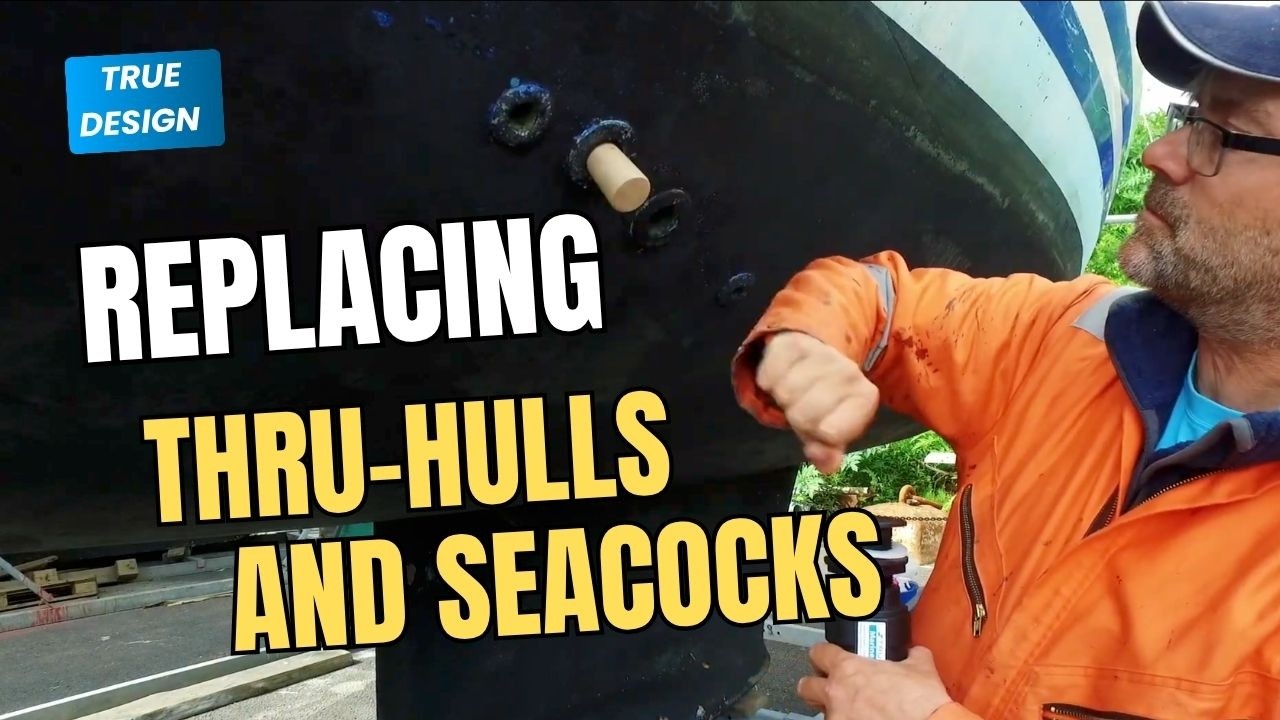 Skifte av skroggjennomføringer (TruDesign Thru Hull and Seacock)