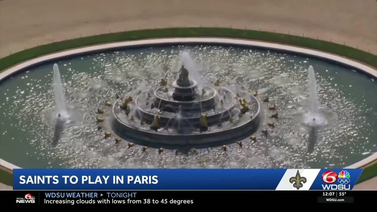 New Orleans Saints will play in Paris in 2026