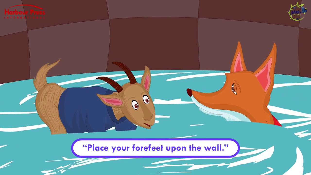 1.The Fox and The Goat | Moral Story for Children | Smart Berry