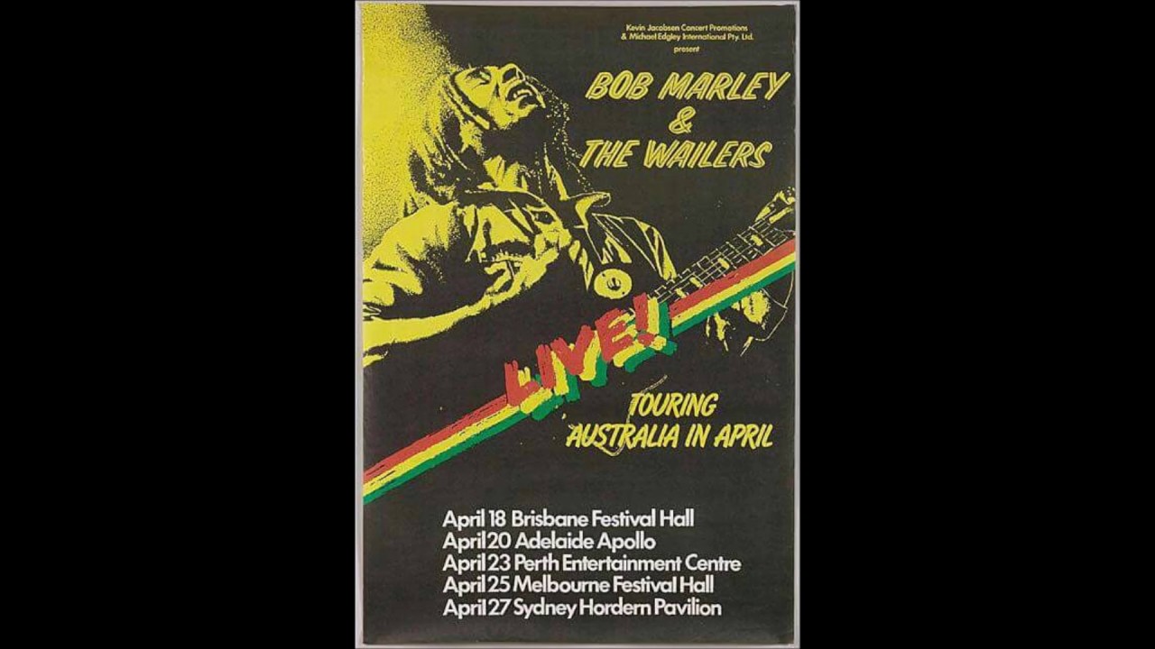 Bob Marley, Stir It Up, 1979-04-23, Live At Entertainment Center, Perth, Australia