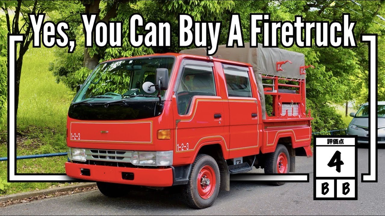 1999 Toyota Dyna Fire Truck (USA Import) Japan Auction Purchase Review
