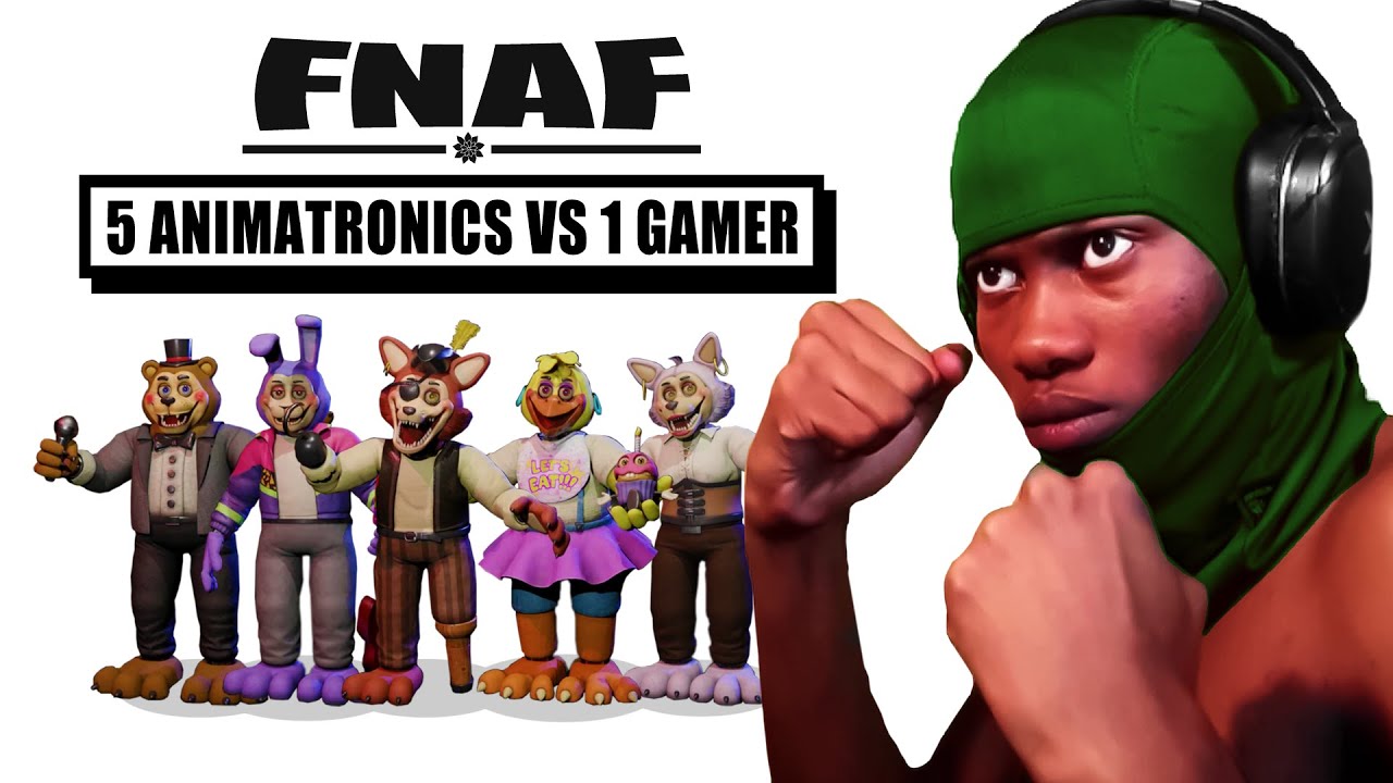 5 Animatronics, 1 ME… This Was a MISTAKE! (Animatronic Memories)