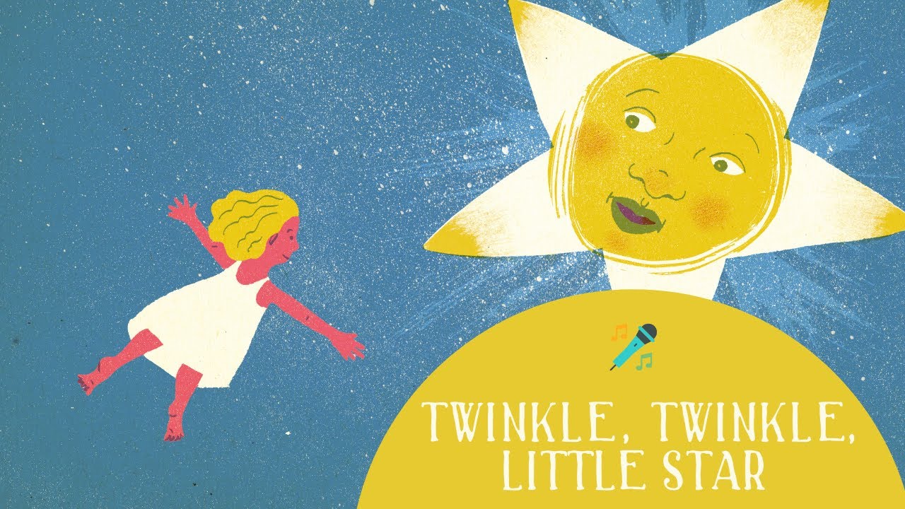 Twinkle, Twinkle, Little Star - Chansons avec paroles anglais et français pour enfant