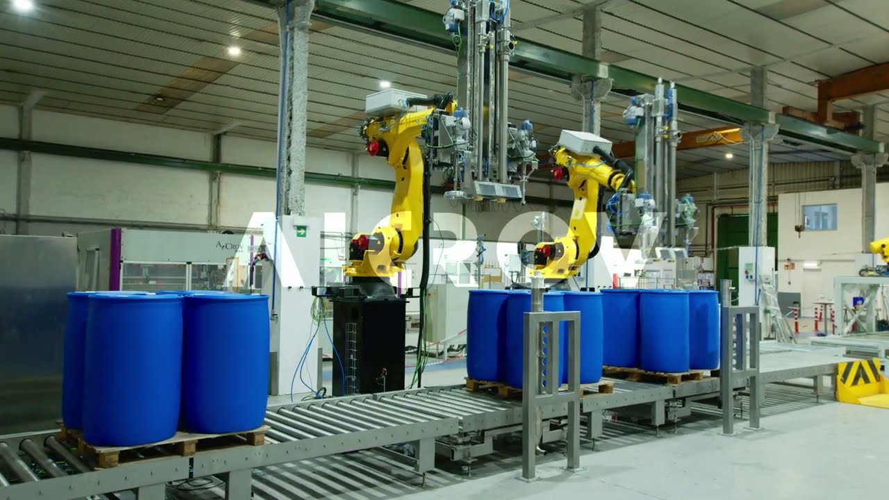 ROBOT FILLER X2 - AUTOMATIC LIQUID FILLERS FOR IBC, TOTES, BARRELS AND DRUMS