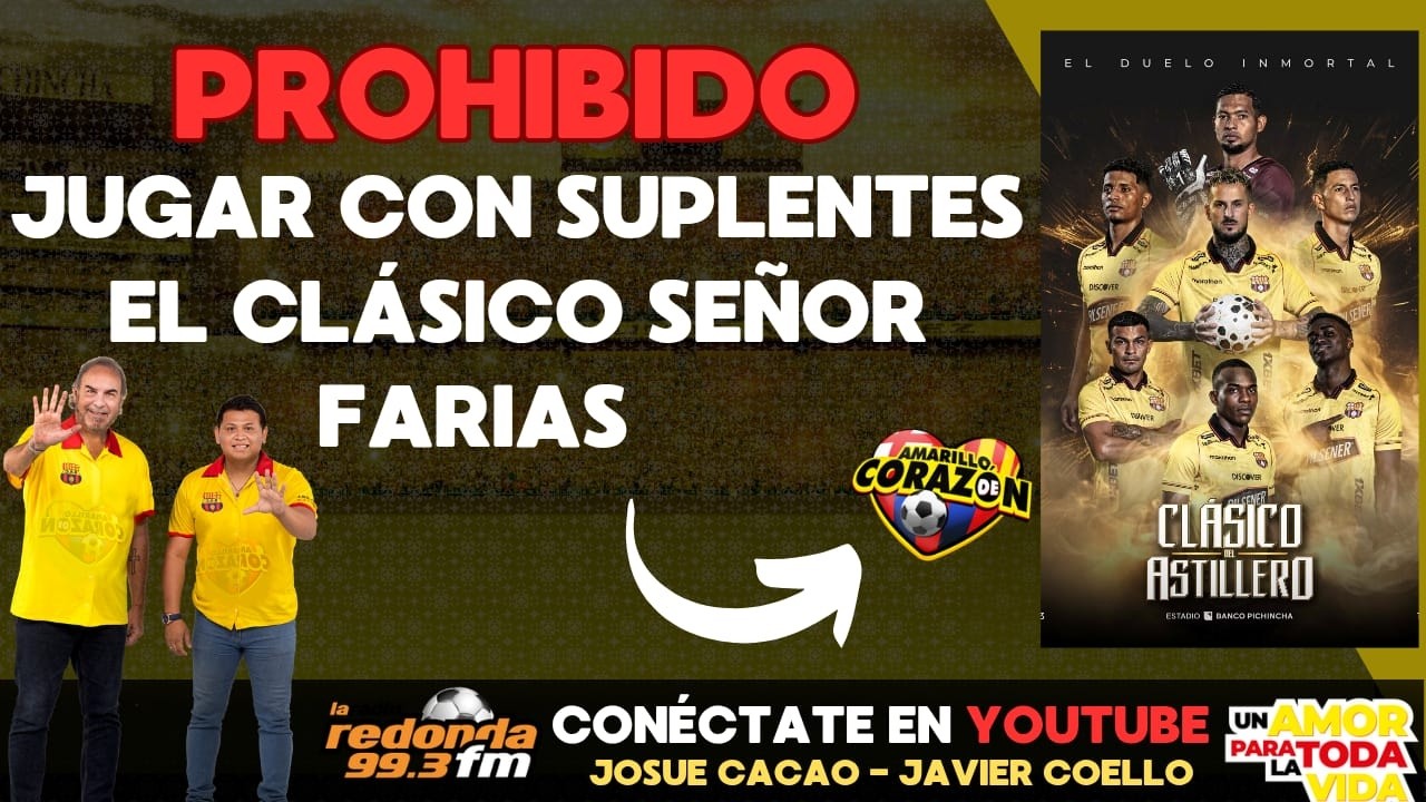 🔴 EN VIVO /  PROHIBIDO JUGAR CON SUPLENTES EL CLÁSICO SEÑOR FARÍAS  / 05 DE MARZO 2026