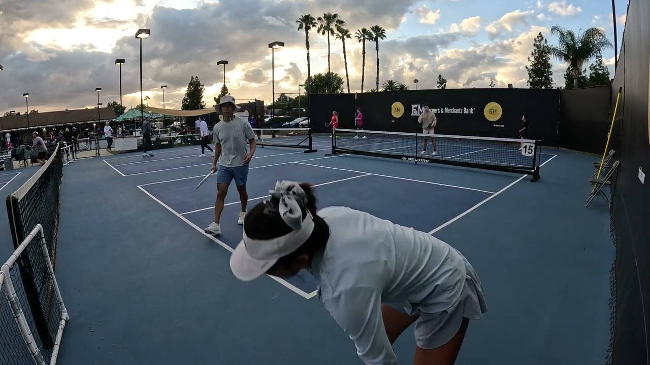 4.5 Mixed Doubles - iPickle OC Open 2025 April - Match #5 (Emily/James VS Thao/Ivan)