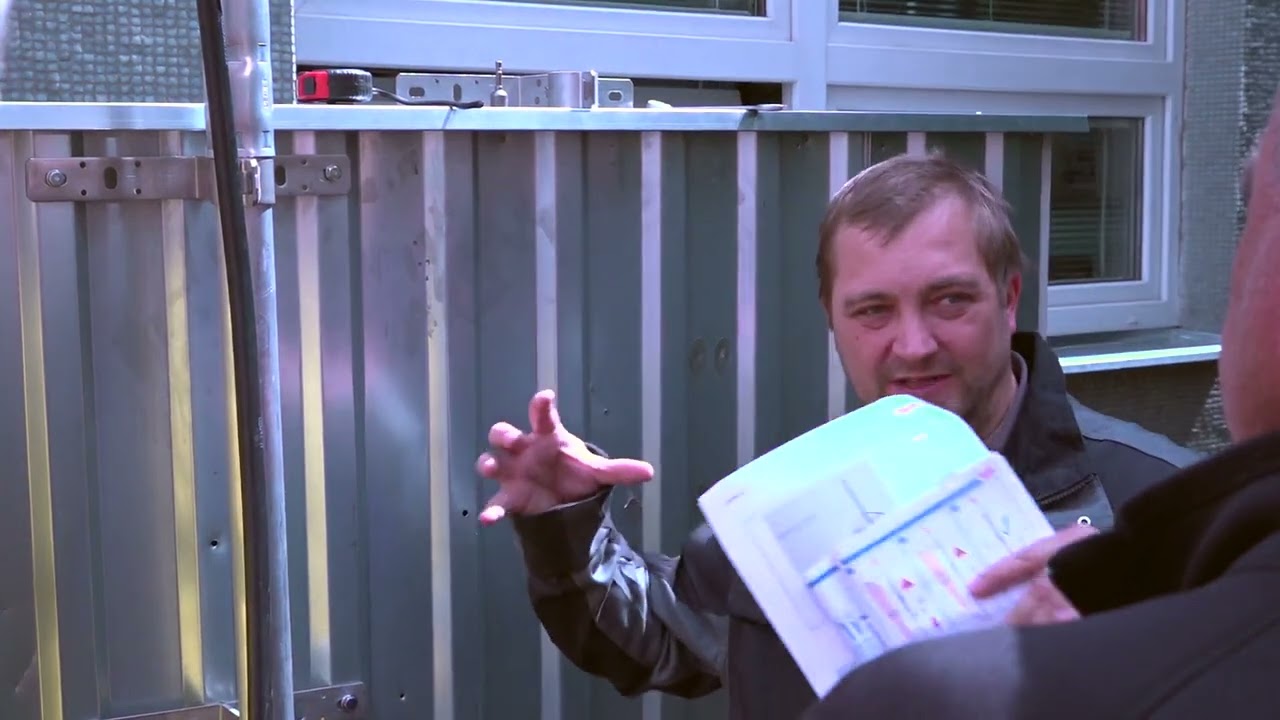 Umístění svorky pro vyrovnání potenciálu obj.č. 540103 na podpůrné trubce GFK pro vodiče HVI.