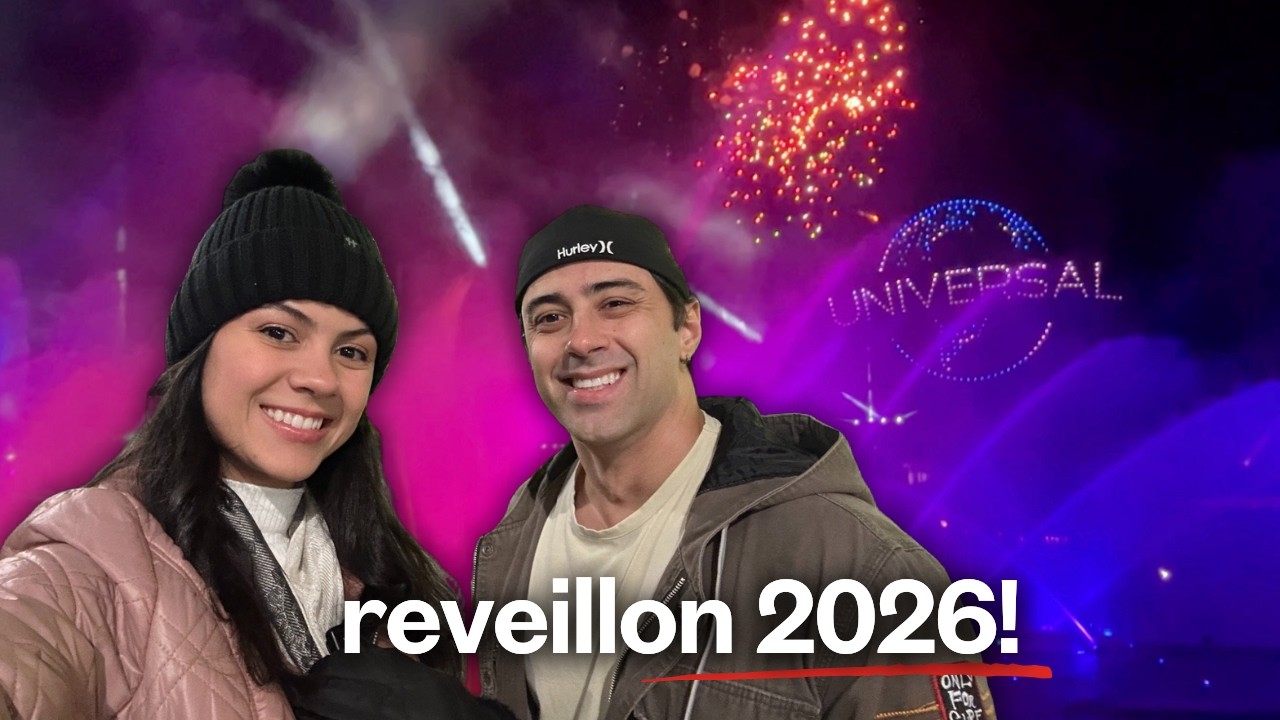NOSSO PRIMEIRO ANO NOVO NA UNIVERSAL ORLANDO!