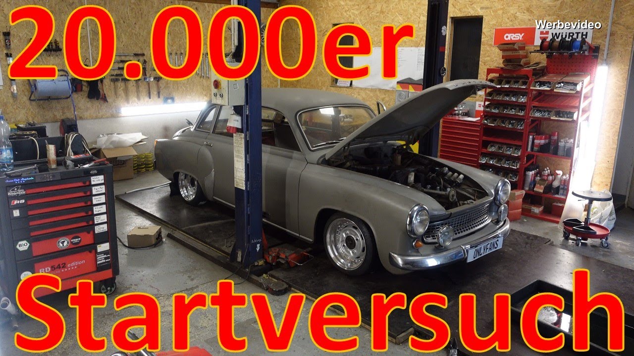 #10 Letzter Startversuch und Fahrwerksprobe - Wartburg 312