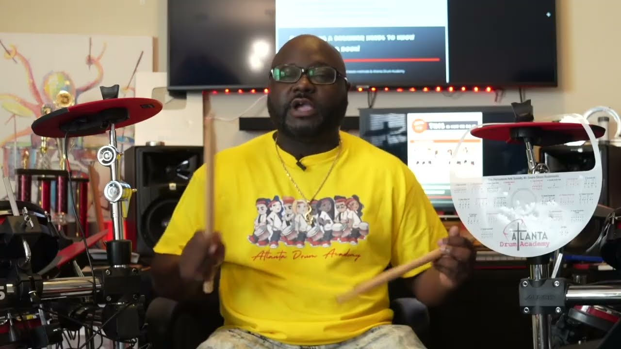 Atlanta Drum Academy: Lesson 3, 8th Notes w/ James Riles III