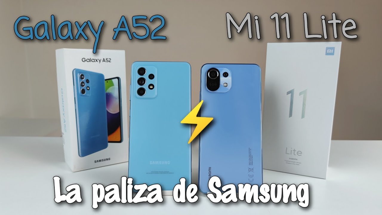 🔥Galaxy A52 vs Mi 11 Lite🔥 La PALIZA de Samsung 😱🤐