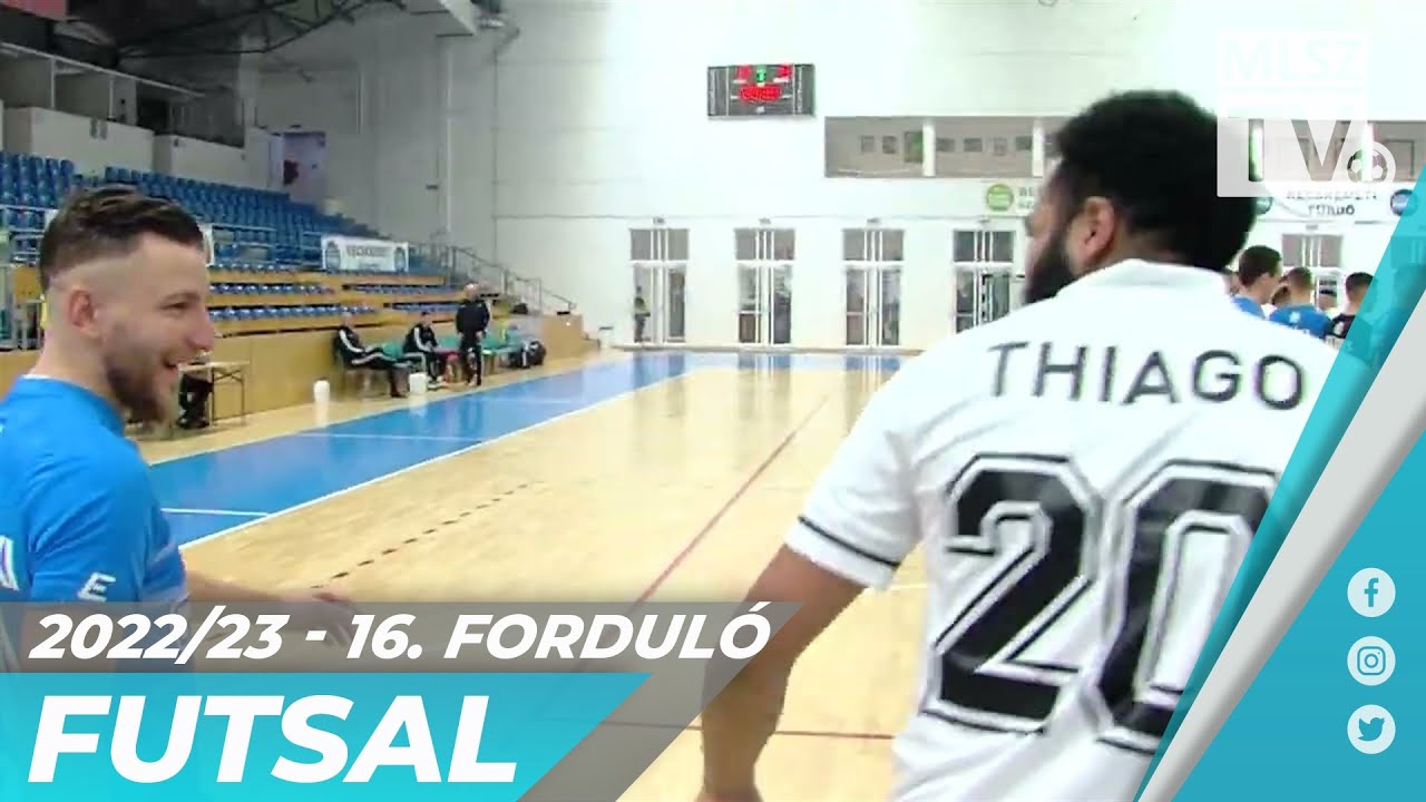 SG Kecskemét Futsal – Debreceni EAC | 6-4 | Férfi Futsal NB I | 16. forduló | MLSZTV
