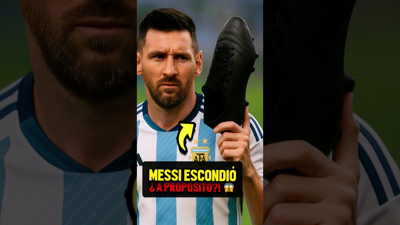 &iquest;Por qu&eacute; Messi pinta de negro sus botas de f&uacute;tbol? ⚽