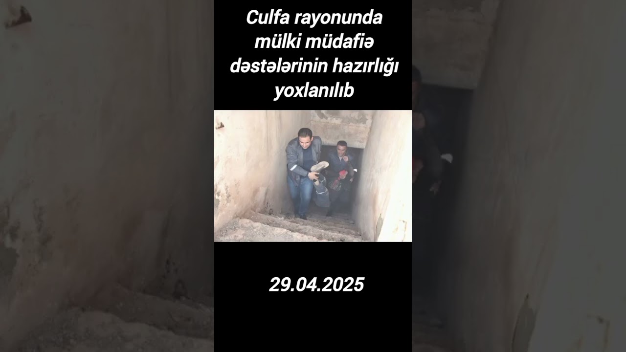 Culfa rayonunda m&uuml;lki m&uuml;dafiə dəstələrinin hazırlığı yoxlanılıb