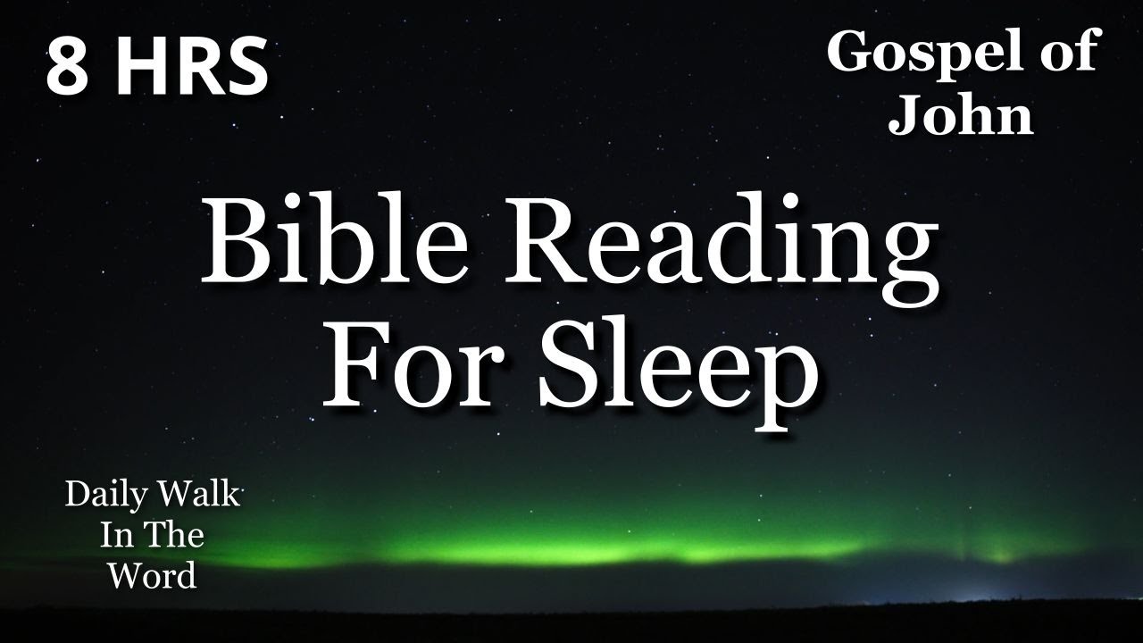 Peaceful Bible Reading for Sleep | The Gospel of John 1–10 with Gentle Prayer