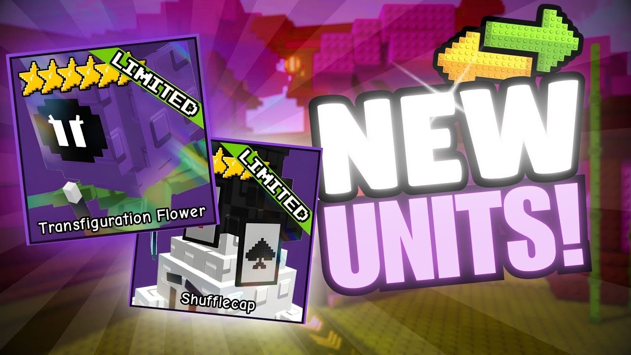 NEW UNITS! NEW GLOBAL TRADING (Garden Tower Defense)