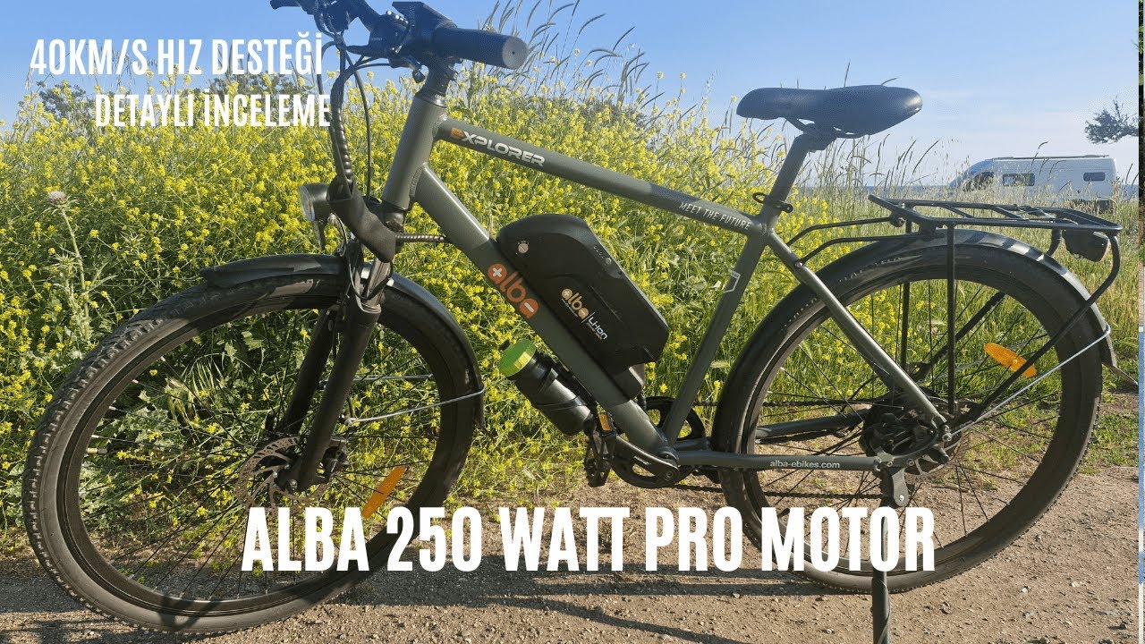 Alba 250 Watt (Pro) Motorlu Elektrikli Bisiklet Dönüşüm Kiti