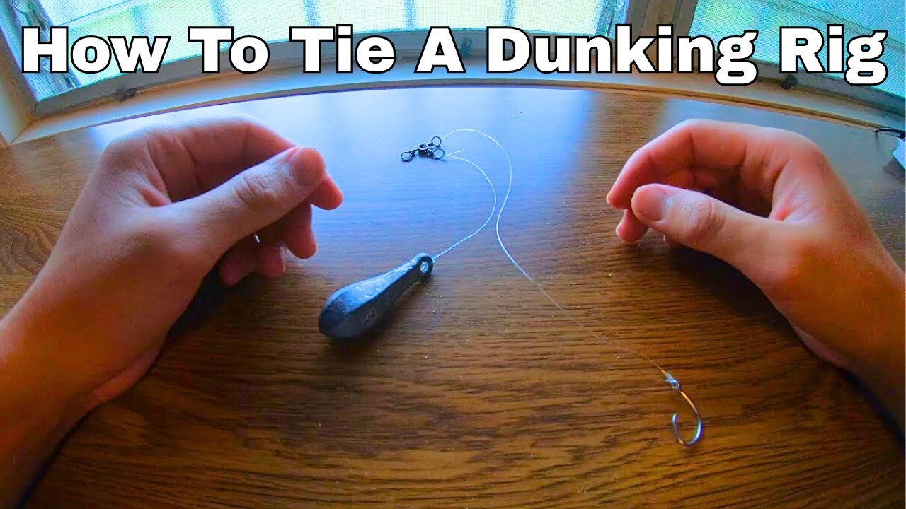 How to tie a dunking rig