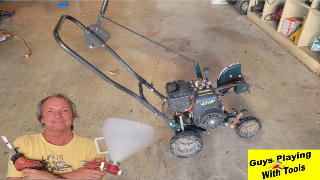 Craftsman Edger won't start - was left for dead - Can we save it? Sand in the carb(yes, SAND)