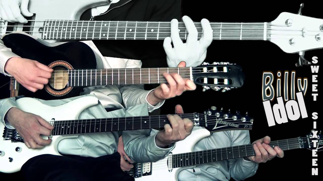 Billy Idol - Sweet sixteen (Guitar & Bass cover)