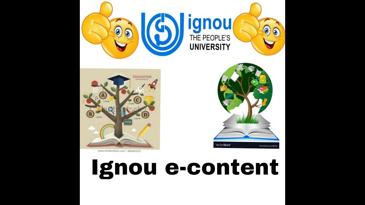How to study with the help for Ignou e-content app