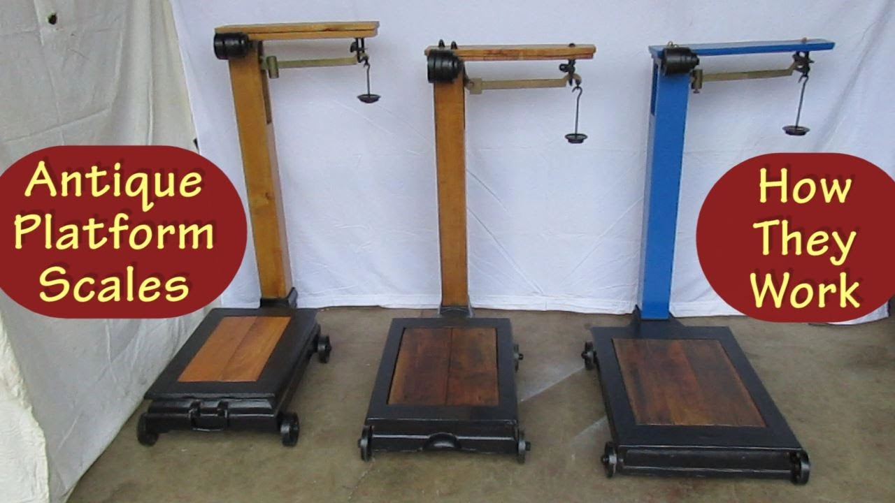 Antique Platform Scales