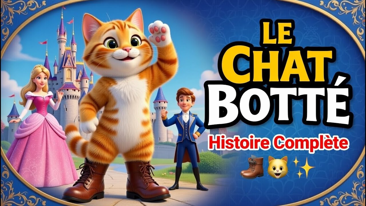 Le Chat Botté 🐱👢 Conte pour Enfants en Français | Histoire Magique Complète | Dessin Animé 3D