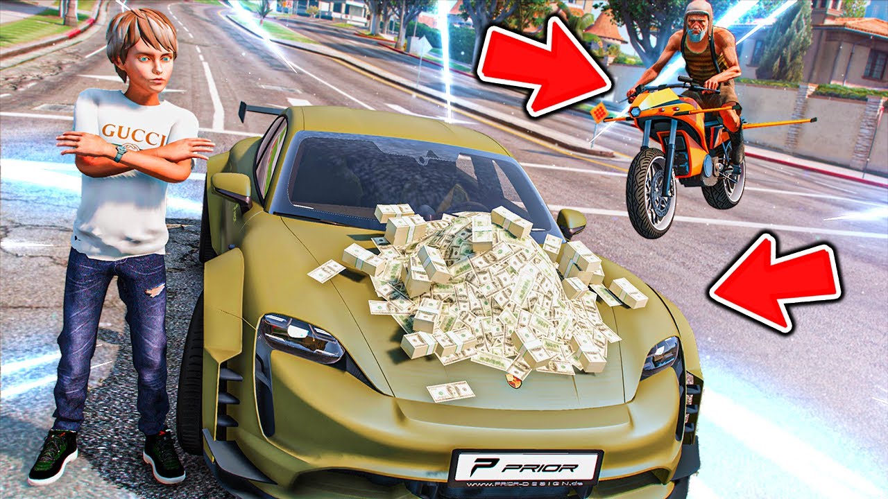 GTA V #1 ( المسابقة الغامضة ) : ربحو اغرب جائزة في سباق المجانين
