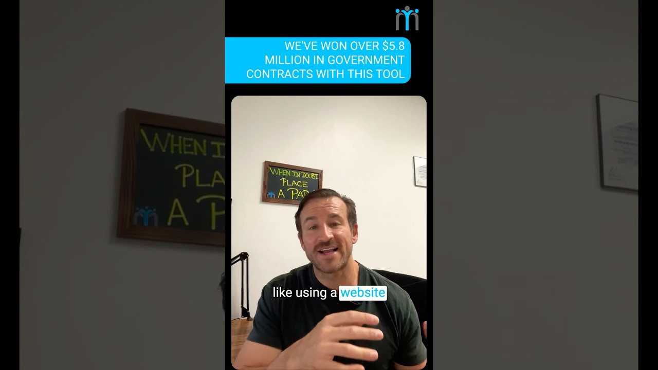 How We've Won Over $5.8 Million in Government Contracts With This Tool