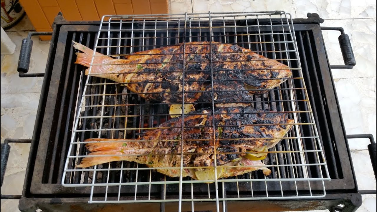 Como preparar Pescado a las Brasas - Receta Deliciosa