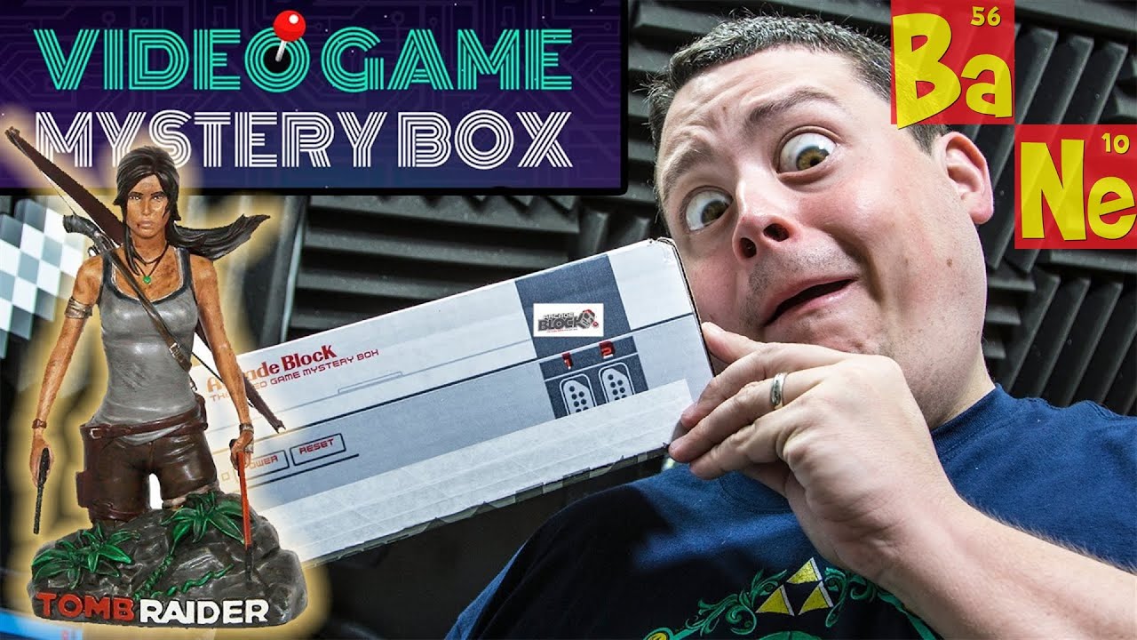 Unboxing My 1st Arcade Block Mystery Box : Collectibles & More - @Barnacules