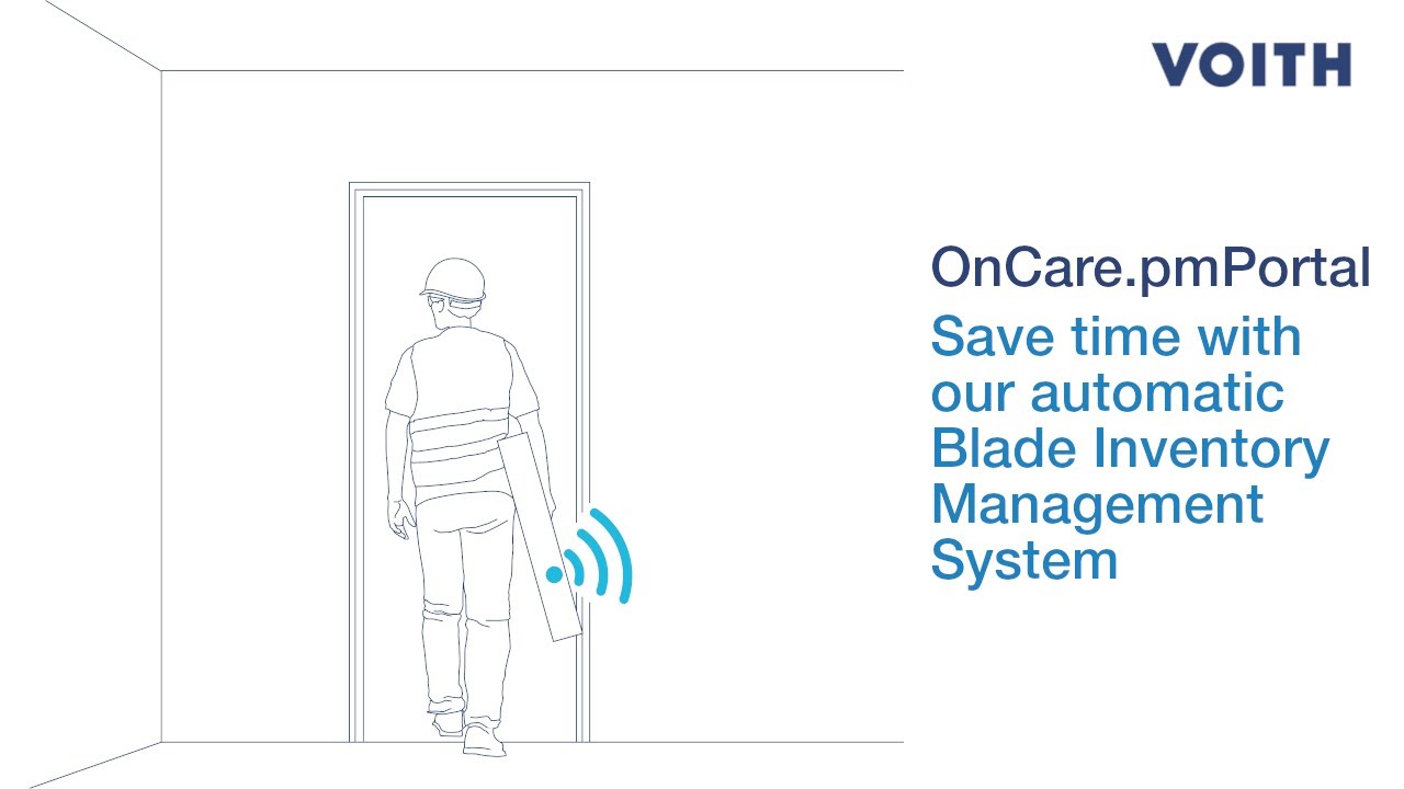 Save time with our easy and automatic Blade Inventory Management System – Benefits at a glance (EN)