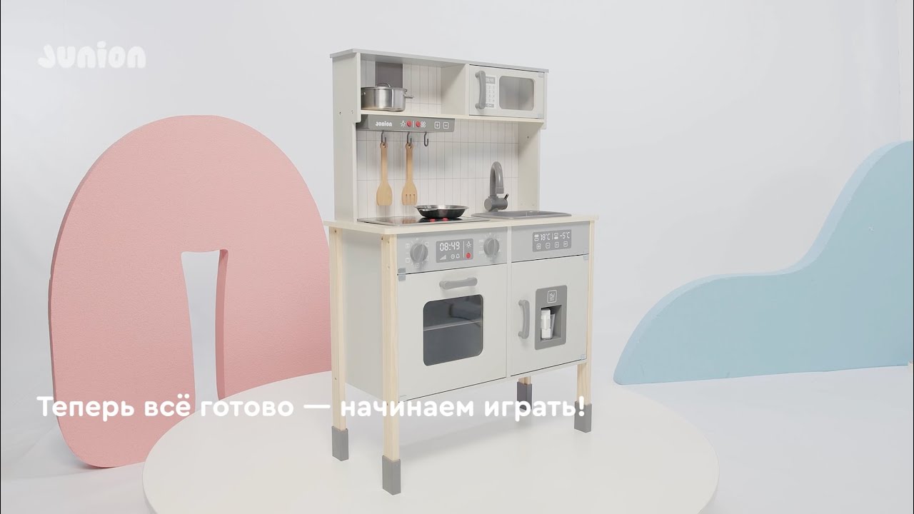 Видеоинструкция со сборкой кухни Junion 