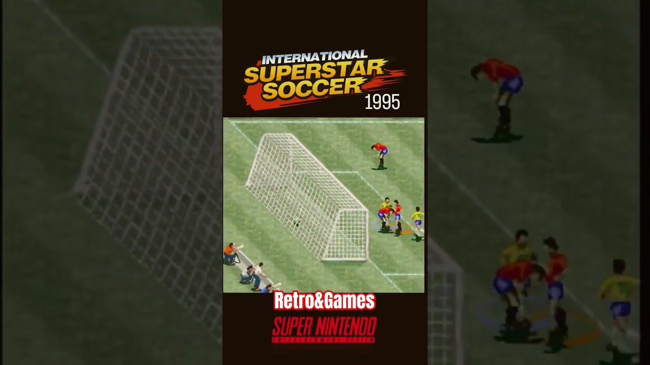 International Superstar Soccer Super Nintendo 1995 🤗📺🕹⚽️ 