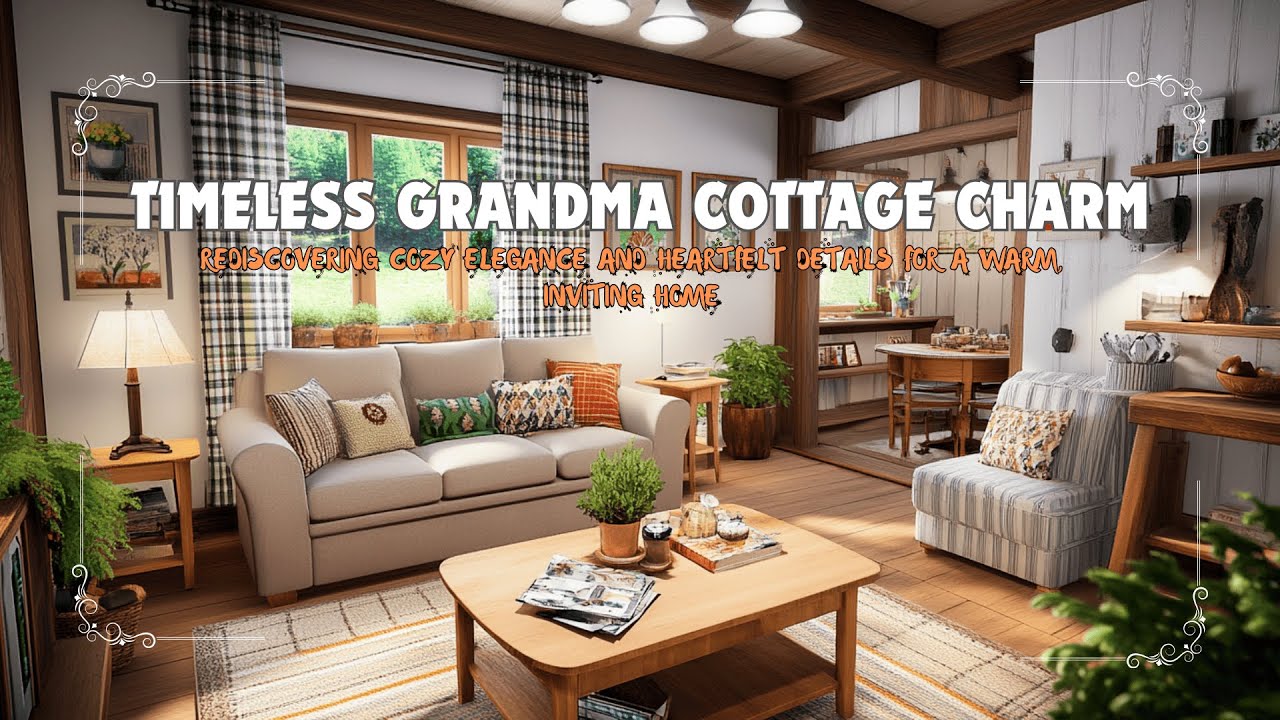 Timeless Grandma Cottage Charm: Rediscovering Cozy Elegance and Heartfelt Details for a Warm Home