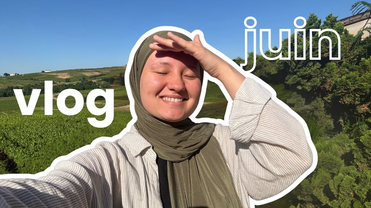 je reviens sur youtube | vlog juin
