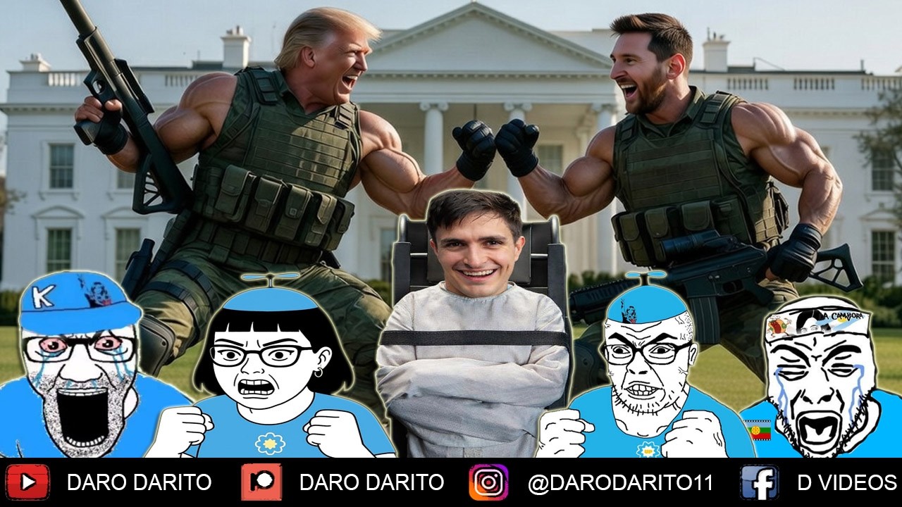 MESSI + TRUMP = KUKAS LLORANDO
