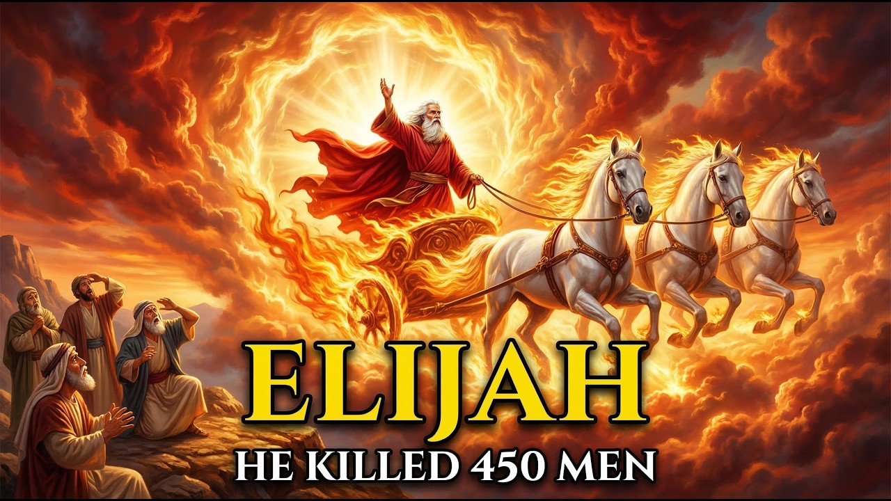 Elijah's Fiery Ascent – The Prophet Who Ascended to Heaven in Flames