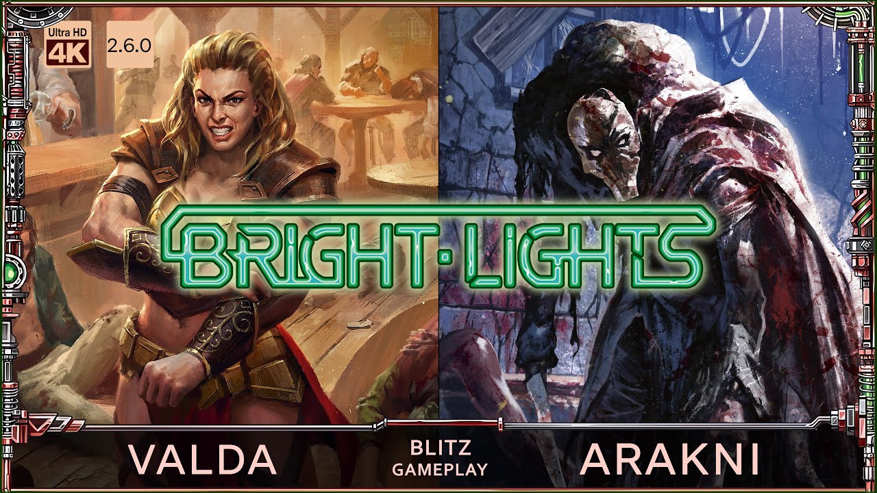 Losing is not defeat. Valda vs Arakni. Blitz Gameplay - Flesh and Blood TCG