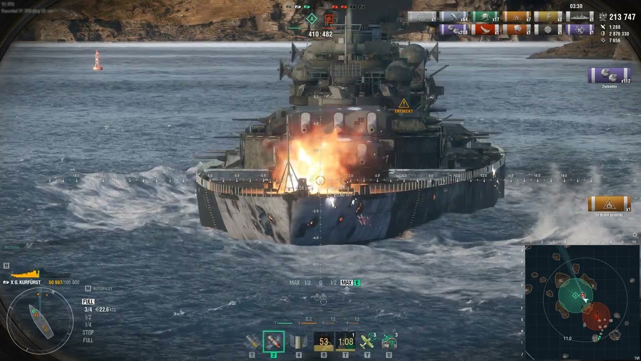 WOWS Brawl 2026 - Shaming Lose
