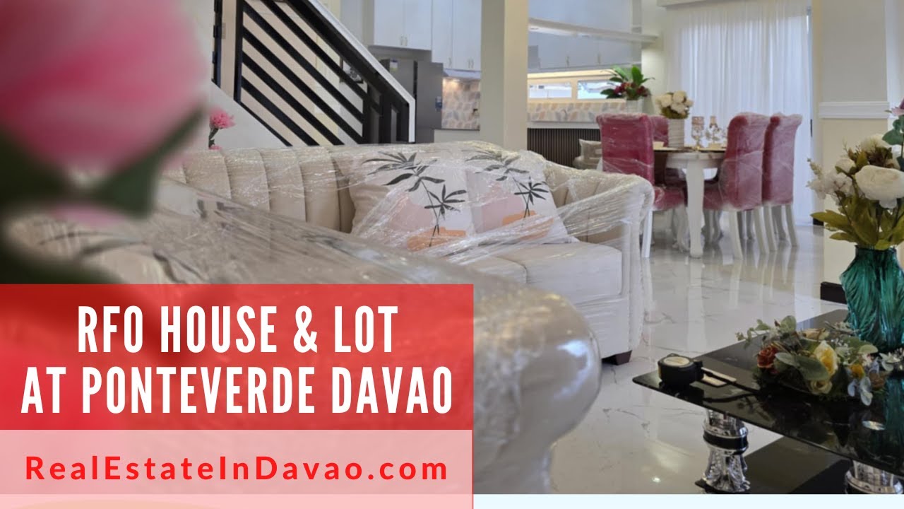 Furnished Ready to Occupy House and Lot for Sale Near Davao Airport