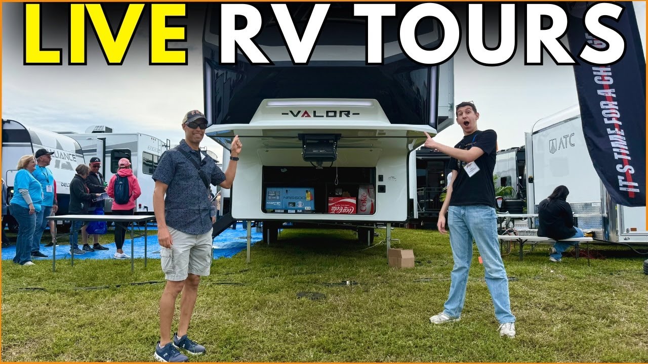 2026 Florida RV Super Show Live Tours!