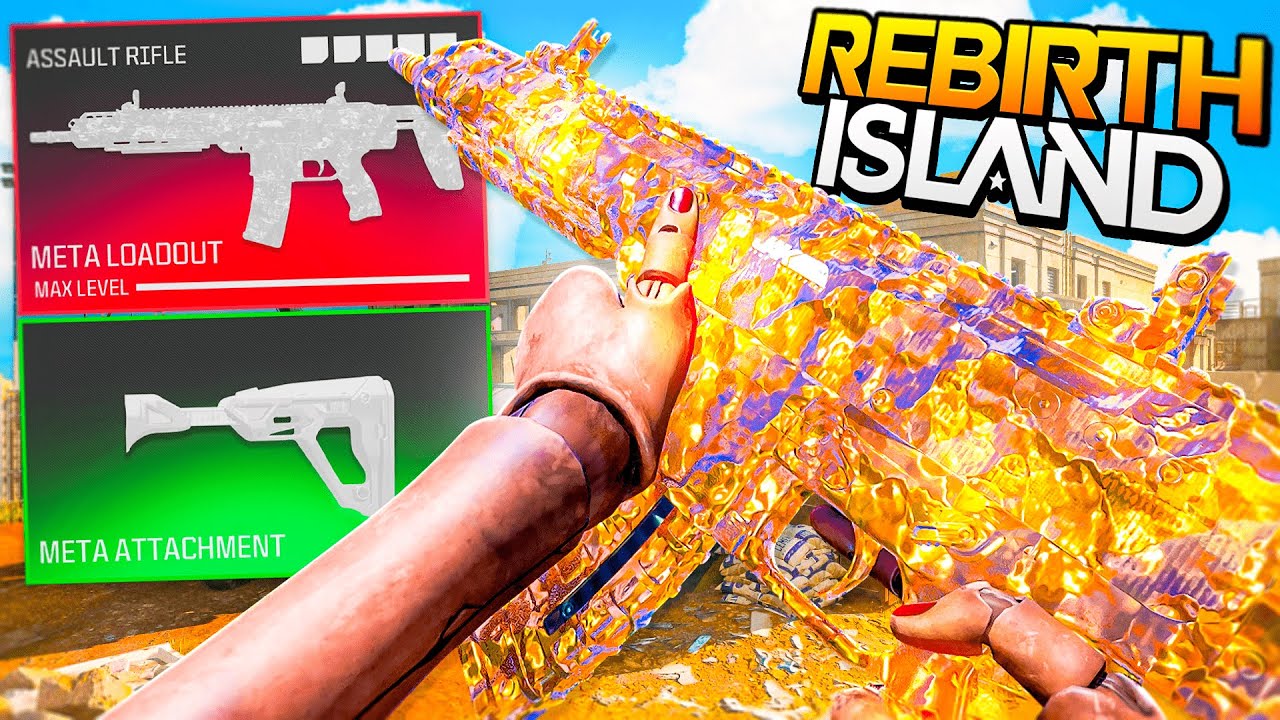 the NEW FASTEST KILLING GUN on Rebirth Island! 😍 (META LOADOUT) - MW3 Warzone