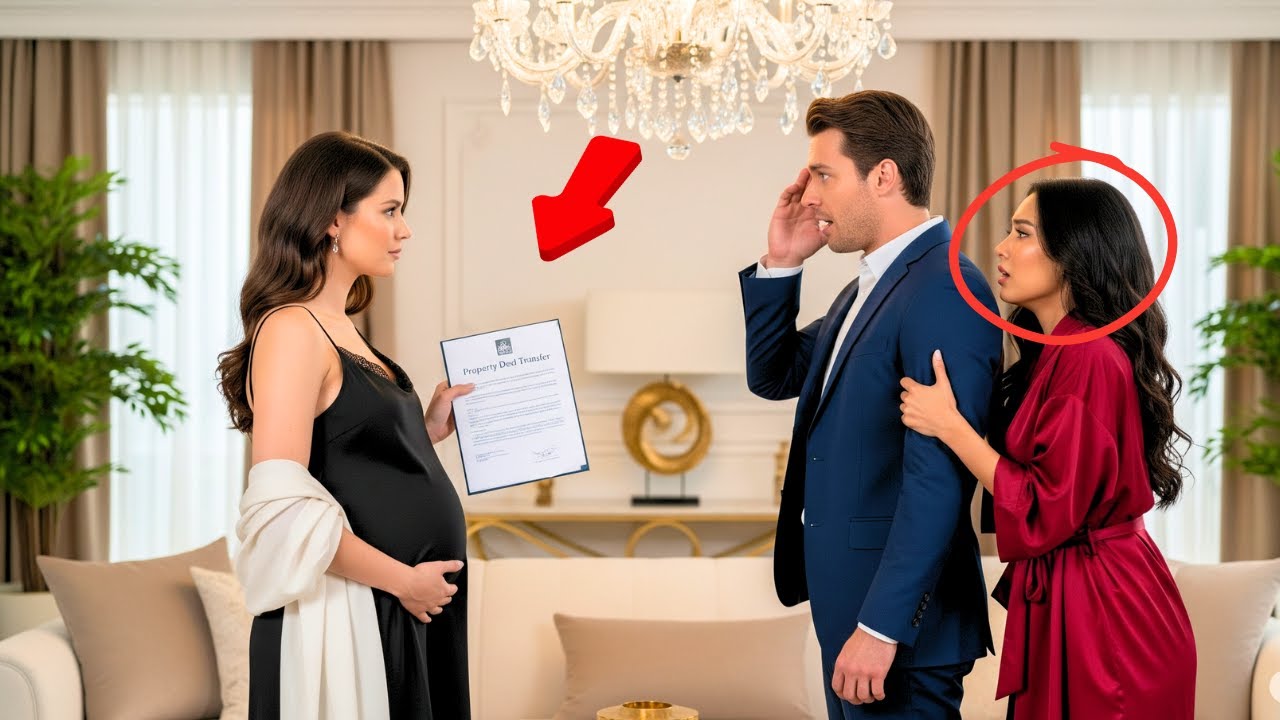 Millionaire Kicks Out Pregnant Wife for Mistress — Pregnant Wife Returns Next Day With Mansion Deed