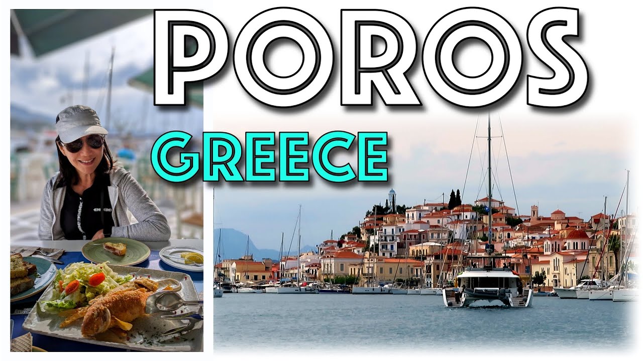 Poros Day 1 ( Greece Travel Footprints 旅遊足跡) #dronefootages #greece #greekislands