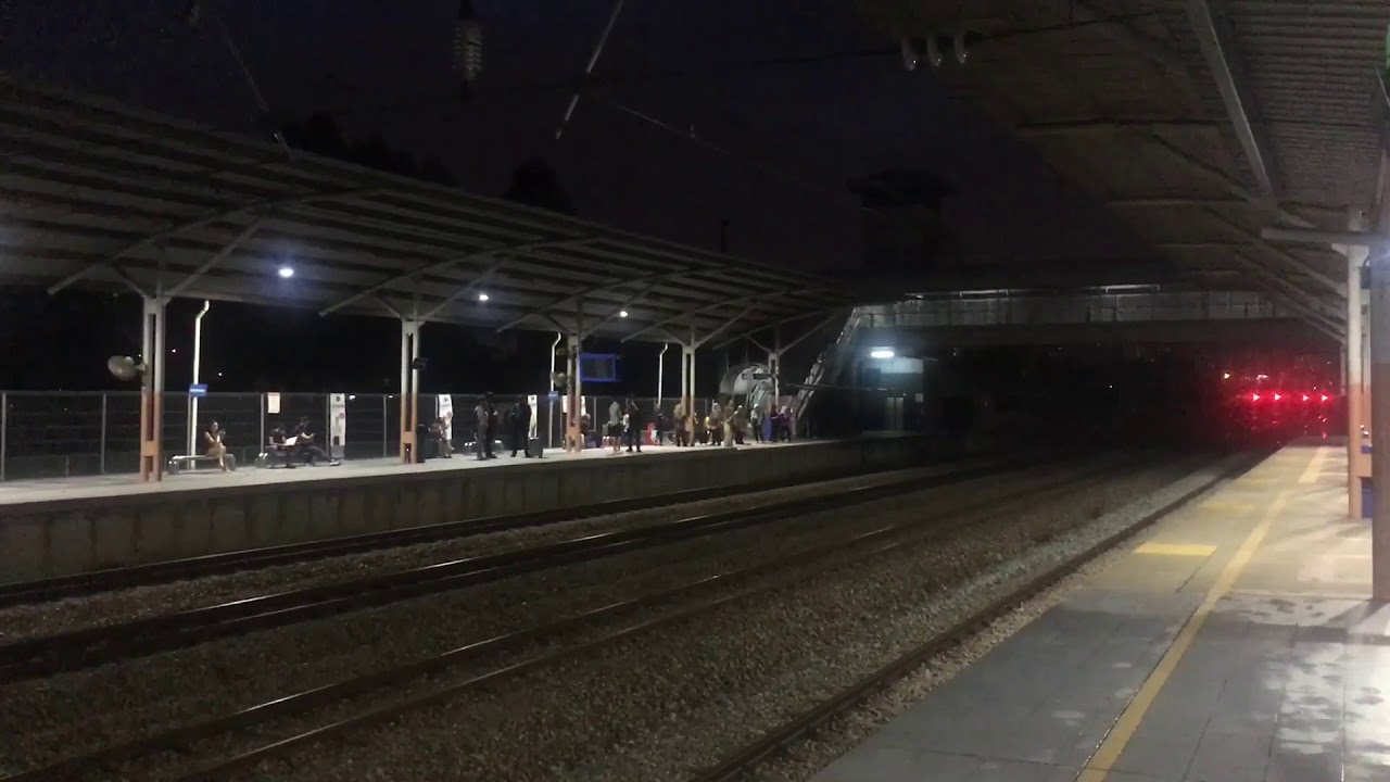 KTM Komuter ride from Serdang station towards Rembau