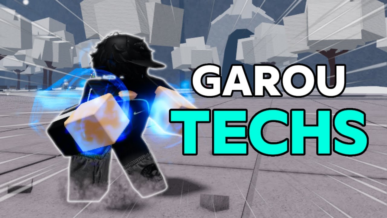 5 TECHS for GAROU you need to KNOW in The Strongest Battlegrounds