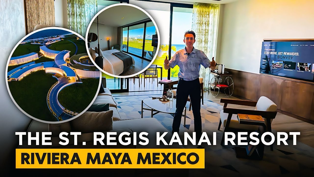 NEW St. Regis Kanai Resort, Riviera Maya | Luxury Escape Near Cancun!【4K Tour & Review】